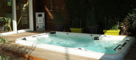 maintenance de spa de nage