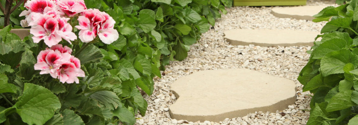 aménagement des allées de jardin